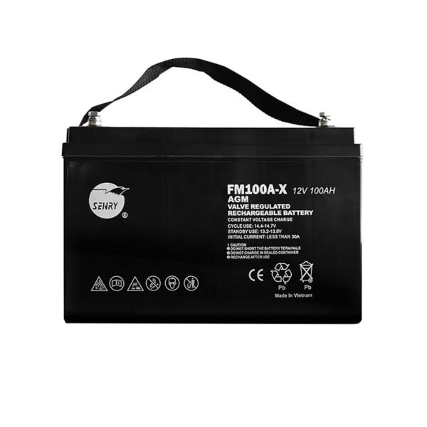 Morzart Solar Home RCT 100Ah 12V Deep Cycle AGM Battery