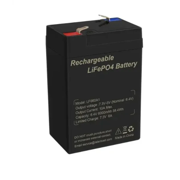 Red Pole Energy 6V 4Ah 26Wh Magneto Replacement LiFeP04 Battery