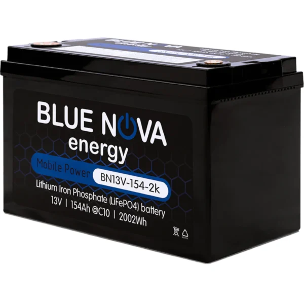 BlueNova BN13V-154-2k MPS LiFePO4 Battery