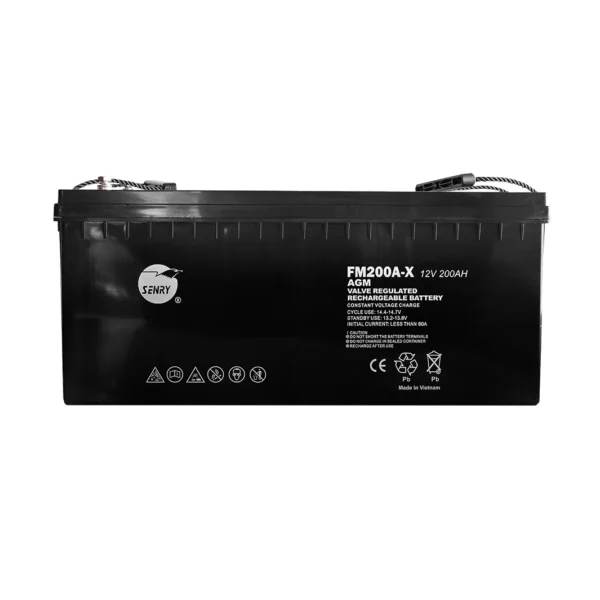 RCT 200Ah 12V Deep Cycle AGM Battery