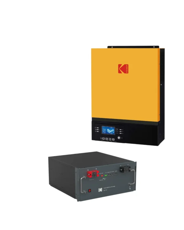 Kodak King 5kW 48V Inverter with Kodak 3.68kWh 48V Battery Combo