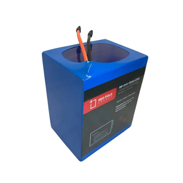 Red Pole Energy 24V 12Ah 307Wh UPS LiFePO4 Battery