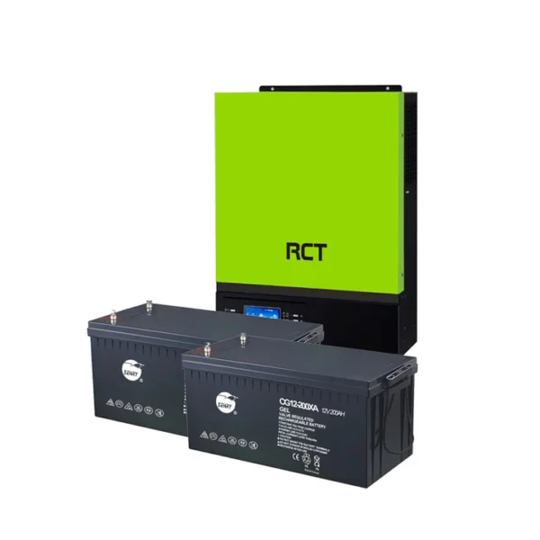 RCT 3kVA 2.4kWh 24V AGM Back-Up Kit