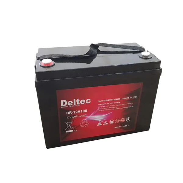 Deltec BR-12V100 100Ah 12V AGM Battery