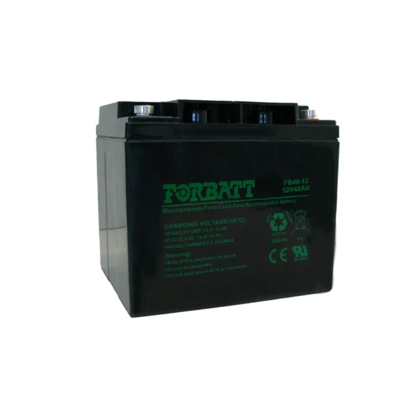 Forbatt FB40-12 40Ah 12V Lead Acid Battery