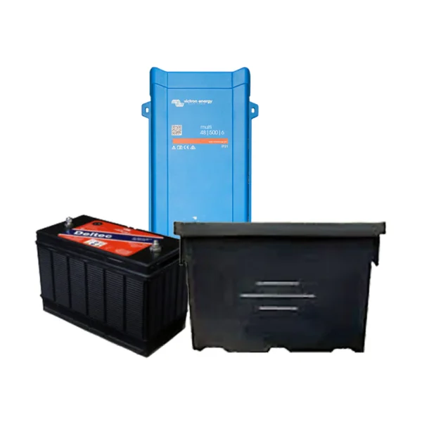 Solar Power Space 430W Power Box with Lead Acid Battery