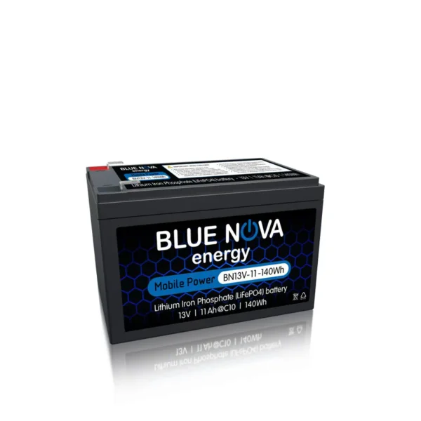 BlueNova BN13V-11-140Wh MPS LiFePO4 Battery