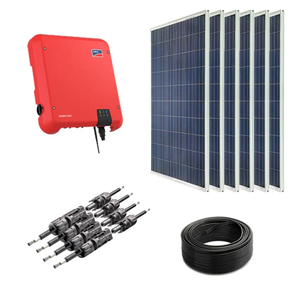 3kWp Grid-Tied System Solar Power Kit