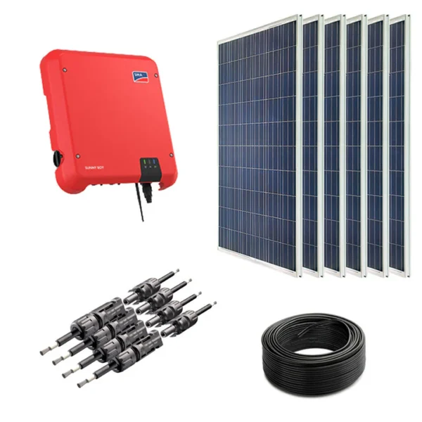 5kWp Grid-Tied System Solar Power Kit