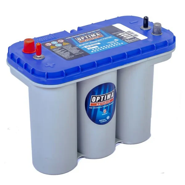 Optima BVO-B75L 75Ah 12V Blue Top Marine AGM Battery