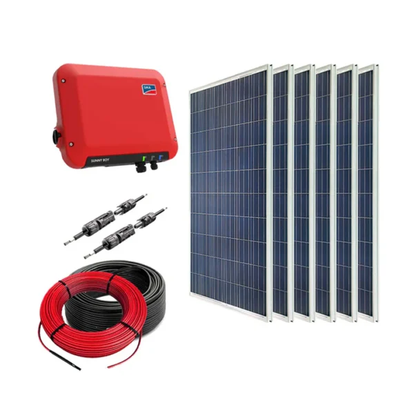 1.5kWp Grid-Tied System Solar Power Kit