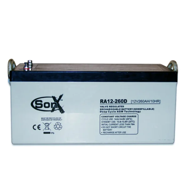 SonX 200Ah 12V AGM Battery