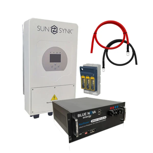 Sunsynk 5kW 5.2kWh Battery Back-up Kit