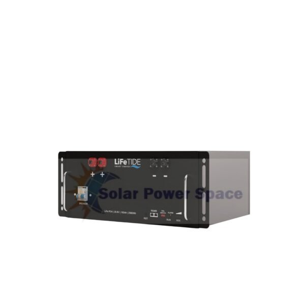 2560Wh LiFePO4 25.6V 100Ah Battery 1